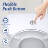 PHITUODA Toilet Tank Push Button 48mm Thread Diameter Dual Push