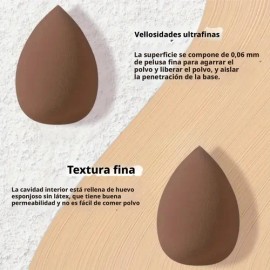 14 Huevos De Maquillaje De Esponja De Color Zong (con Caja)