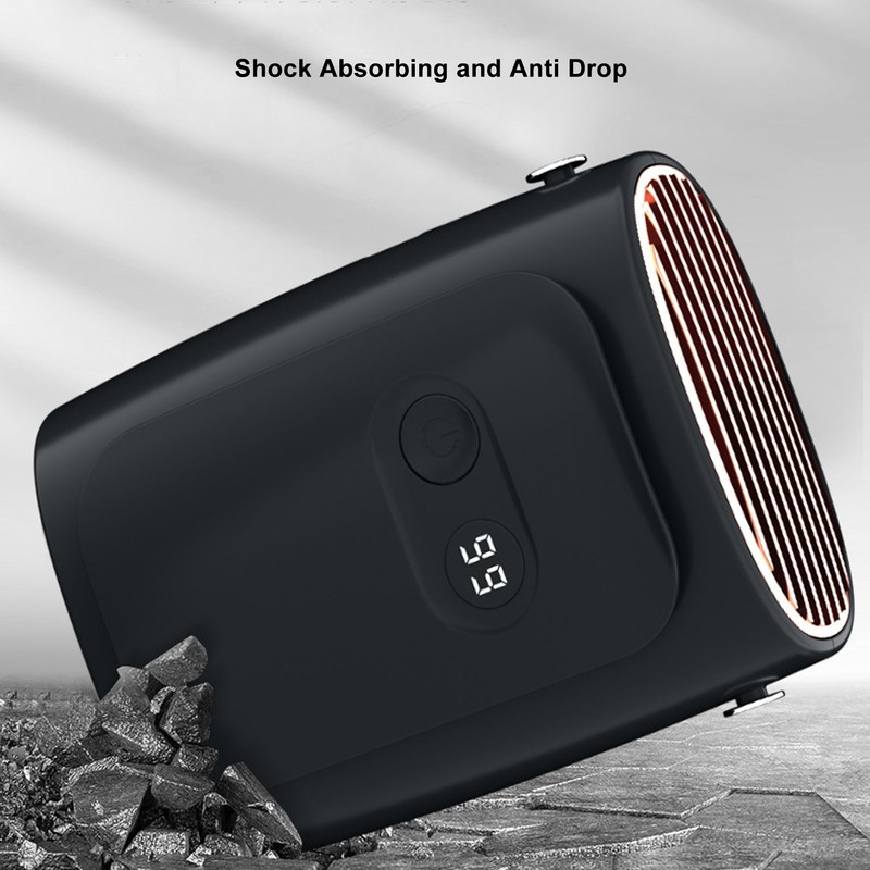 Waist Fan Portable Rechargeable Wearable Clip Belt Cooling Fan for