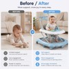 2-in-1 Baby Walker for Walking Practice – Adjustable Activity Walker