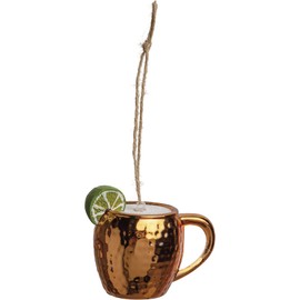 Glass Ornament - Moscow Mule Cocktail
