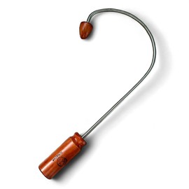 Lungcha Hook Back Massager, Traditional Thai Massage Reflexology with The Usage Guide for Massaging Shoulders, Back, and feet. (Set A (1 Tool Hook Back))