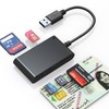Memory Card Reader SIM Card Reader - 7-in-1 Multi Card