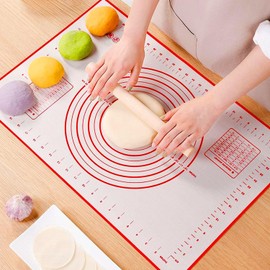 Bread Dough Cooking Mat, 15.7 x 23.6 inches (40 x 60 cm), Bread Making, Heat Resistant, Smooth Surface, Easy to Clean, Anti-Slip, Convenient Storage