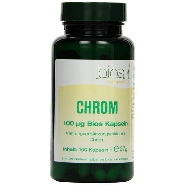 Bios Chromium 100 mcg, 100 capsules (27g)