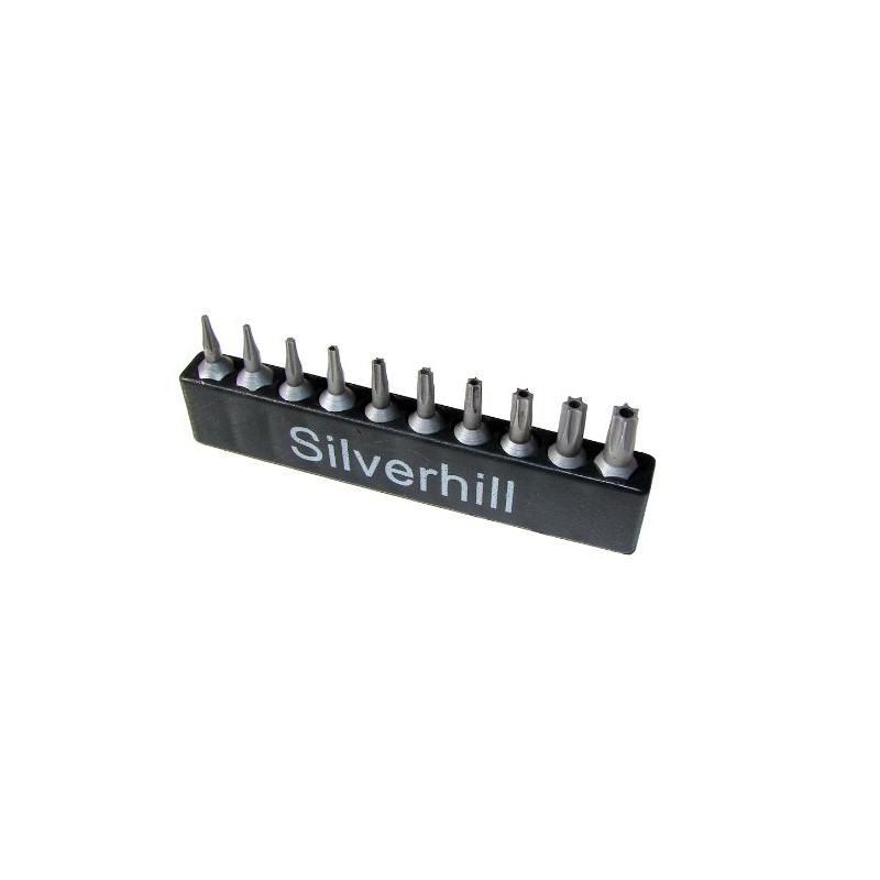 ATK67 6 Point Star Security Bit Set with Security Bits