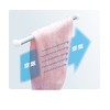 Kikuron Body Towel, 100% Cotton, White, 9.4 x 39.4 inches