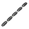 50pcs Hair Extension Clips Set Stainless Steel DIY 8 Teeth