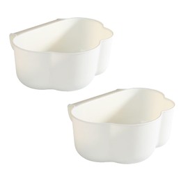 Kawaology Changing Table Organiser, Pack of 2, Kitchen Cupboard, Door Hanging Waste Container, Changing Table Organiser for Hanging, Collection Tray for Kitchen Waste