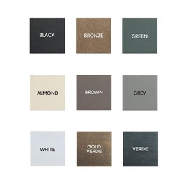 Imperial Mailbox Systems Number Plate (NP 4) (Black)