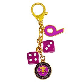 Juanxian Feng Shui Power Of 9 Lucky 9 Charm Keychain Home Harmony Amulet Wealth Prosperity Success Amulet Zen Gift W5617