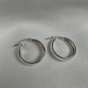 Sterling Silver 20mm Hoop Earrings