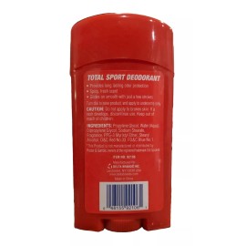 Personal Care Men Total Sport Stick Deodorant Fresh Scent, 2.25 oz (Compare To Old Spice)