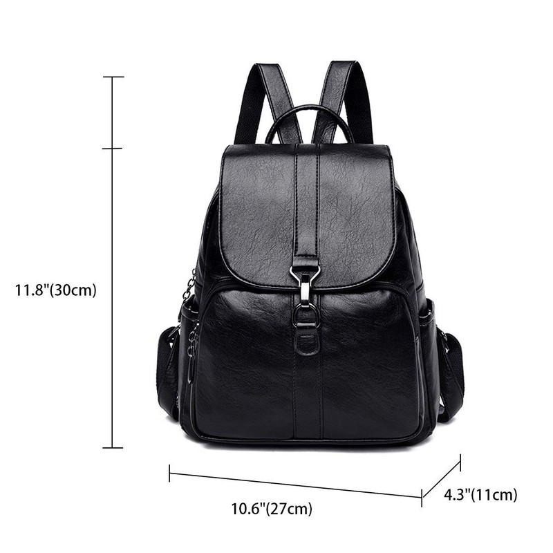 BUKESIYI CCJP78126 Women's Backpack, Mini Backpack, Pochette, Large Capacity, Waterproof,