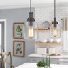 zeyu 1-Light Farmhouse Pendant Light, Modern Hanging Pendant Lighting with