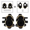 RZXYLRC Heavy Duty Brass Steering Knuckles + Front Axle Weights