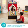 Melissa & Doug Deluxe Puppet Theater - Sturdy Wooden Construction,
