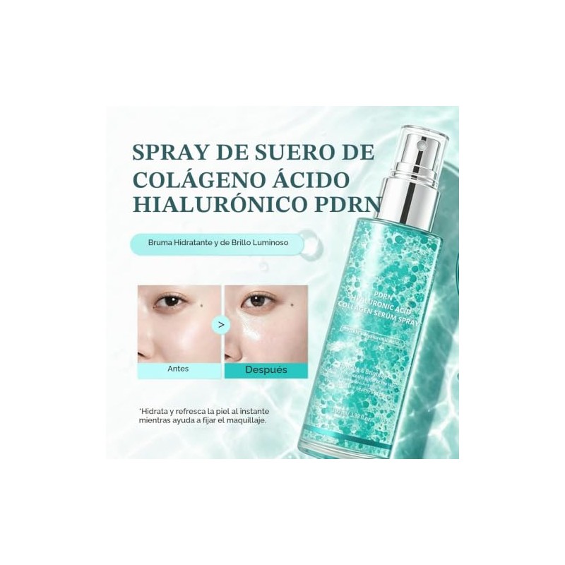 Set Crema Facial Bruma Ácido Hialurónico Pdrn Hidratación Profunda Rejuvenecimiento