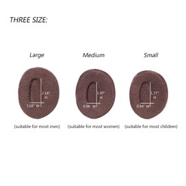 Aurya Bandless Ear Warmers/Earmuffs Winter Ear Covers Outdoor Fleece Ear Muffs for Men Women Kids(Coffee)