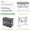 Bedside Sleeper Bassinet Sheets 35x20 Compatible with MiClassic, Milliard Bassinet