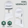 Granny's W. Premium Socks in White | 2 x 2