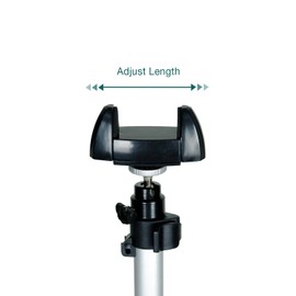 LS Photography Copy Stand, Rotatable Table Top Monopod with 360 Degree Swivel Ball Head Mount with Cell Phone Holder for Smart Phones, LGG720
