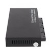 Ethernet Optical Switch 6 Ports 10 100Mbps RX1550 Tx1310nm LED