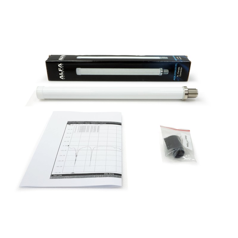 Alfa Network Alfa 2.4/5GHz Omni-Outdoor Antenna 5/9dBi N-Female Socket AOA-2458-59-TFL