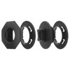 Create idea 4Pcs Dual Layer Car Mat Retainer Carpet Anti-Slip