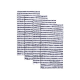 Blue and White Napkin,100% Pure Linen Striped Napkin, Set of 4 Blue Linen Dinner Napkin, Bistro Napkin for Farmhouse,Wedding, Picnic,Spring,Summer,Easter decor18x18