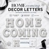 Kypikosp 3 White Mums,1 Neck Strap,10 Pearl Letters,Homecoming Mum Supplies