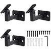 RealPlus Adjustable Handrail Brackets Heavy Duty Swivel Square Hand Rail