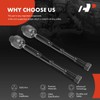 A-Premium 2 x Front Inner Tie Rod Ends, Compatible with