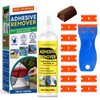 Tiepetly Adhesive Remover Spray 4.06oz, Sticker Remover with Plastic Scraper