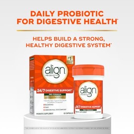 Align Probiotic, Pro Formula, Probiotics for Women and Men, Probiotics for Digestive Health, Men and Womens Probiotic Capsules Help Relieve Occasional