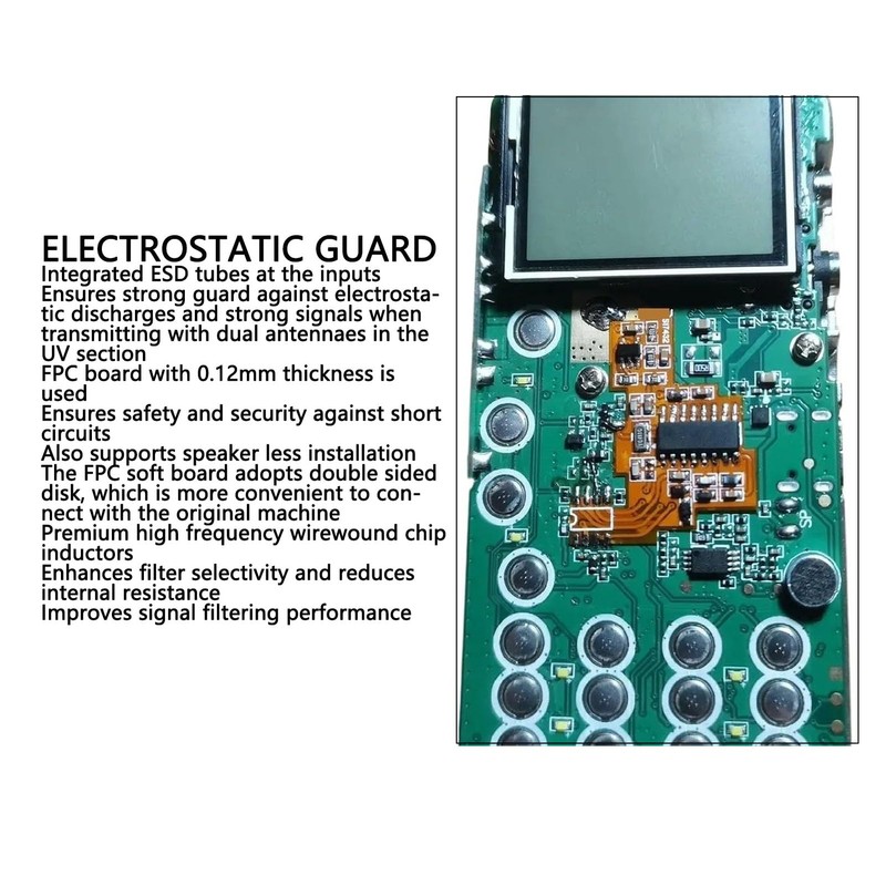 Radio Modification Module for Quan Sheng UV K6 UV K5,