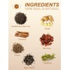 TeeLux Decaf Chai Black Tea, Decaffeinated Black Tea with Cinnamon,