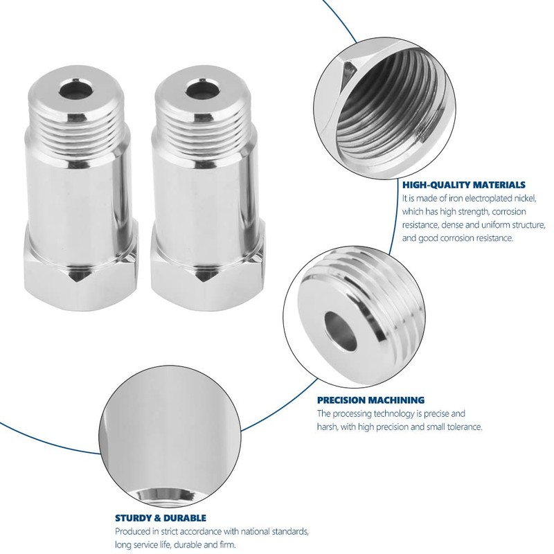 Car Lambda Sensor Adapter, Pack of 2 Universal 45 mm