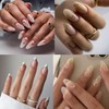 IDDFEVE 30 Sheets Moon Star Nail Art Stickers - Minimalism