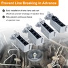 Johntruck Diesel Fuel Injection Line Clamp Set for 1983-1994 Ford