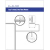 Kitchen Basics 101 Refrigerator Water Line Kit for All Fridges,