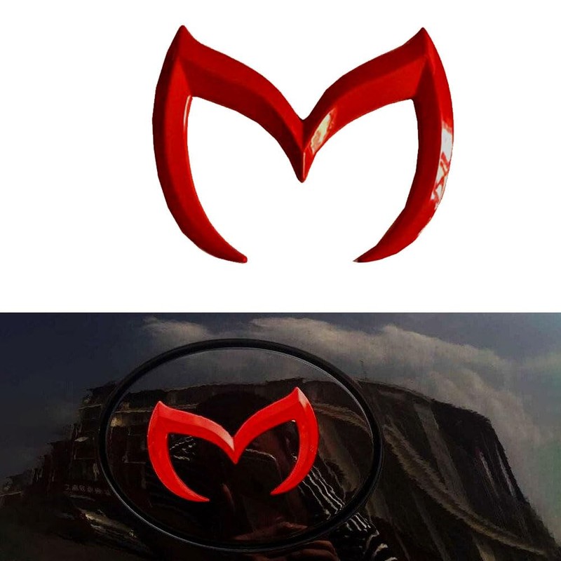 1 Pc Metal Evil 'M' Rear Trunk Badge Decal Emblem