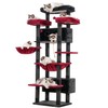 Gitelsnour Cat Tree for Indoor Cats Large Adult, 74" Cat
