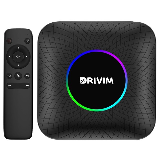 DRIVIM CarPlay AI Box Android 13.0 Adapter + Remote Control