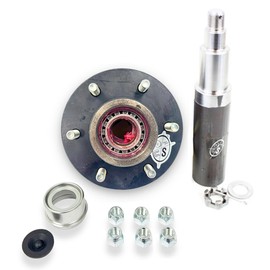 SOUTHWEST WHEEL R50642X 42 Spindle & Pre-Greased 6-5.5" Bolt Circle Trailer Hub