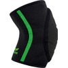 Erima Unisex Elbow Brace, Black (Black / Green), L