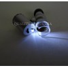 Quality Optics Illuminated 60X Magnifier Mini Microscope LED Light UV