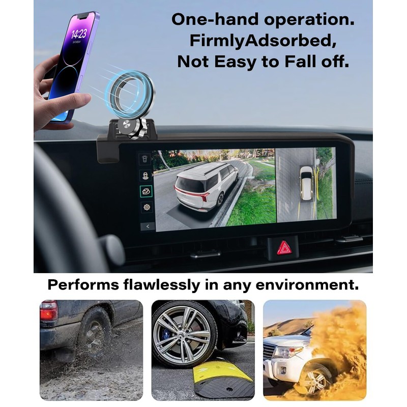 Car Phone Holder for 2025 2026 Kia Carnival/Carnival EV Accessories