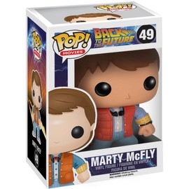 POP! Vinyl Back to the Future Marty McFly Character Figures Miniature 3400