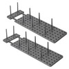 2 Sets Plate Holder for Drawer - Adjustable Dish Organiser